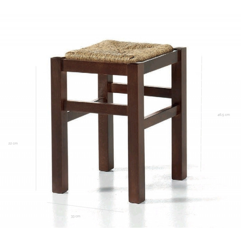TAL TABURETE BAJO MADERA HAYA 135