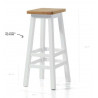 TAL TABURETE FORMA MADER PINO 136