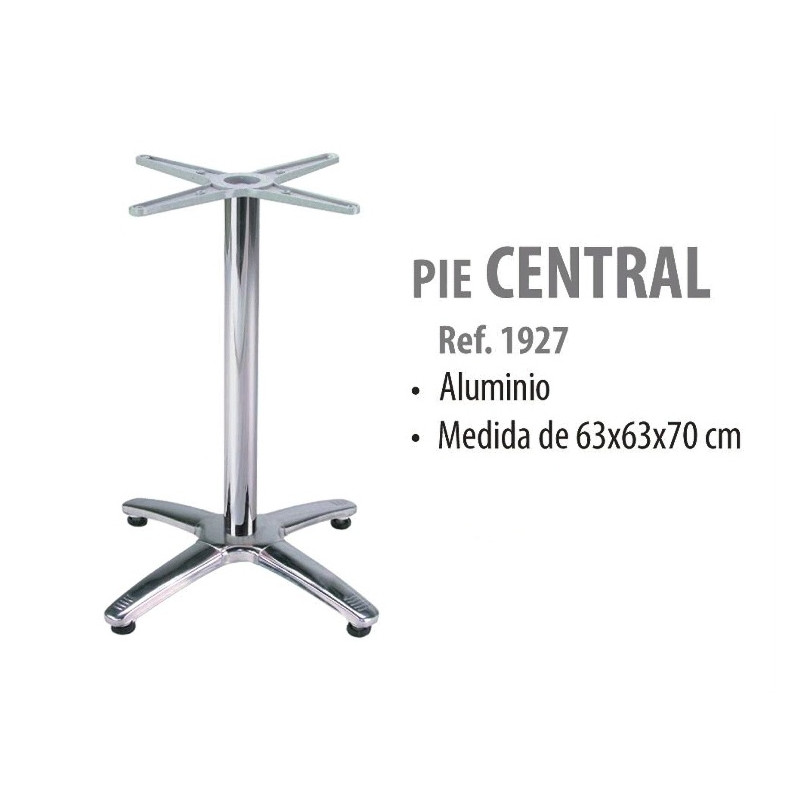 AL PIE CENTRAL ALUMINIO 1927