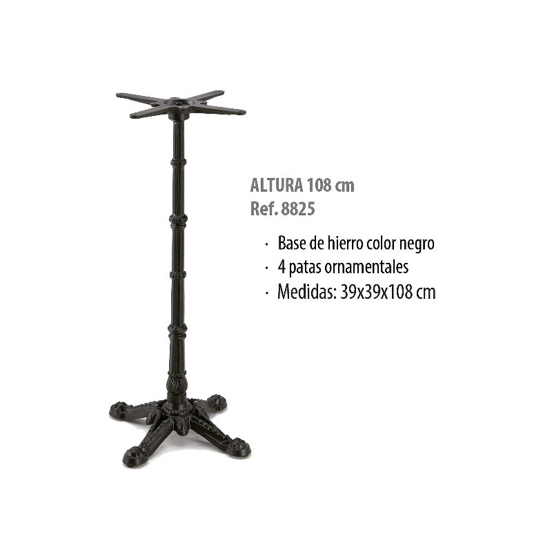 AL BASE HIERRO HIERRO 8823 ALTURA 108 CM
