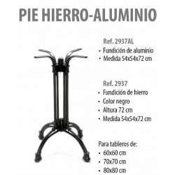 AL PIE ALUMINIO 2937AL Y...