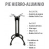AL PIE ALUMINIO 2937AL Y PIE HIERRO 2937