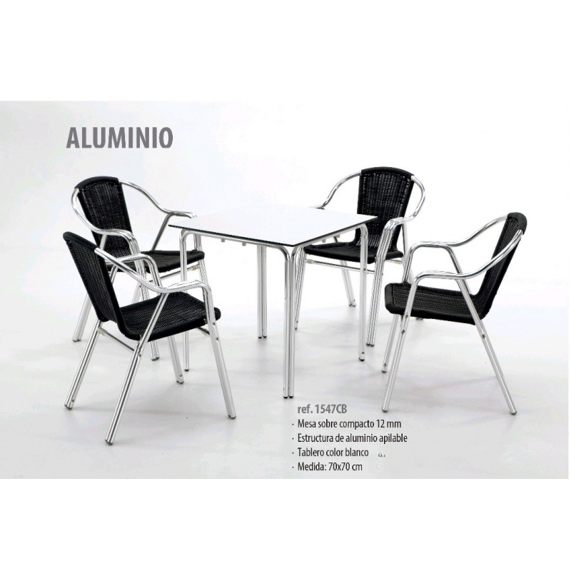 AL MESA SOBRE COMPACTO 12 MM 1547CB 70X70