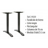 AL PIE FUNDICIÓN HIERRO RECTANGULAR COLUMNA 76 CM