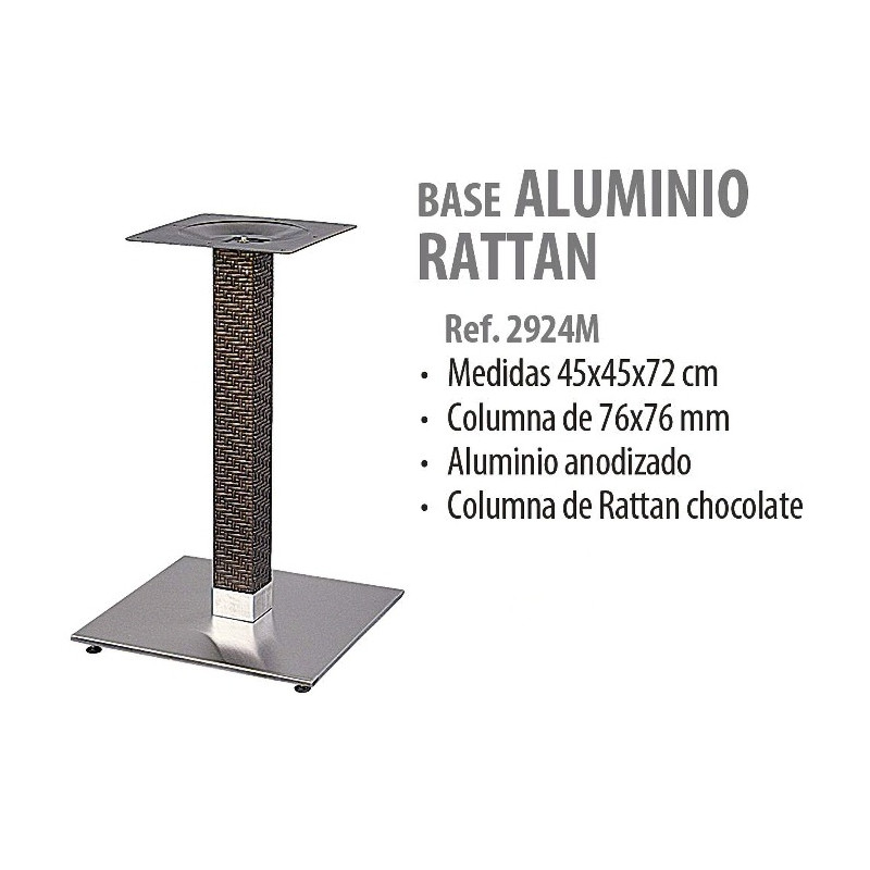 AL BASE ALUMINIO RATÁN 2924M