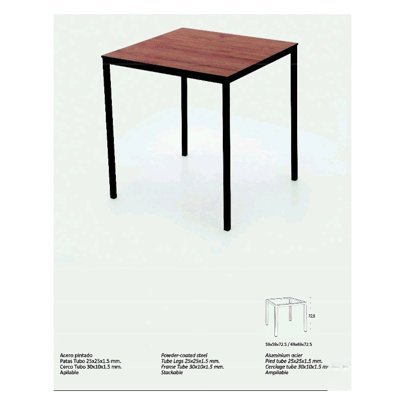 EQ MESA APOLO ACERO (2