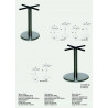 EQ PIE ACUARIO ACERO INOXIDABLE ALTO Y BAJO