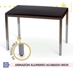 F MESA DECO-C Y R ALUMINIO...
