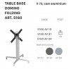 SC TABLE BASE DOMINO ABATIBLE 5160 h.73