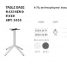 SC TABLE BASE MAXI NEMO FIJO 5020 h.73