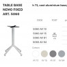 SC TABLE BASE NEMO FIJO 5060 h.73