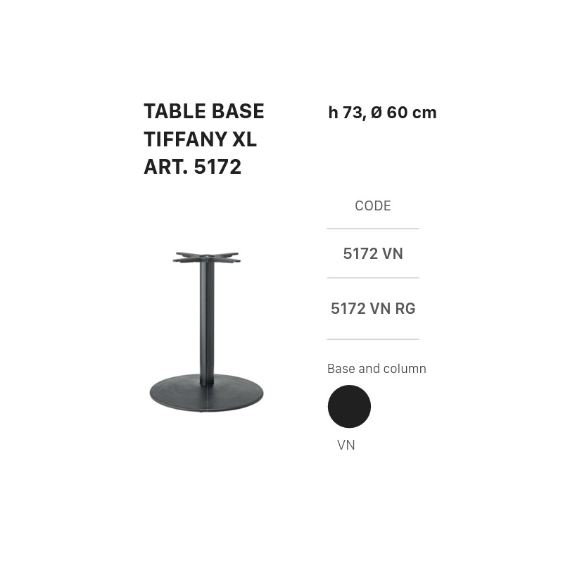 SC TABLE BASE TIFFANY XL 5172 h.73