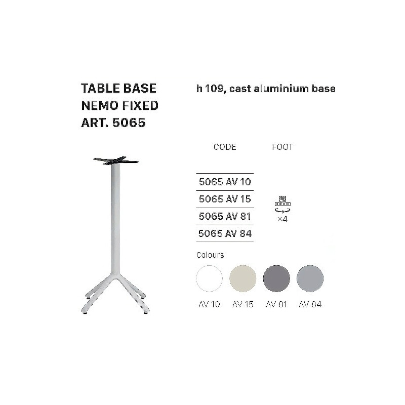SC TABLE NEMO FIJO 5065 h.109
