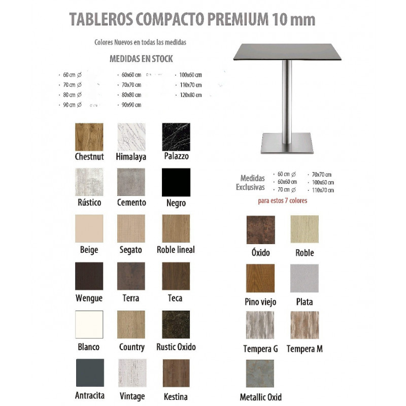 AL TABLEROS COMPACTO PREMIUM 10 mm