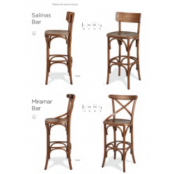 TABURETES ROM SALINAS BAR Y...