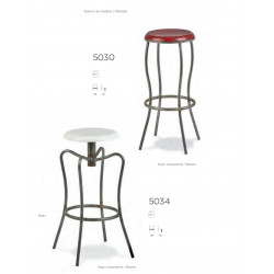 TABURETES ROM ACERO 5030 Y...