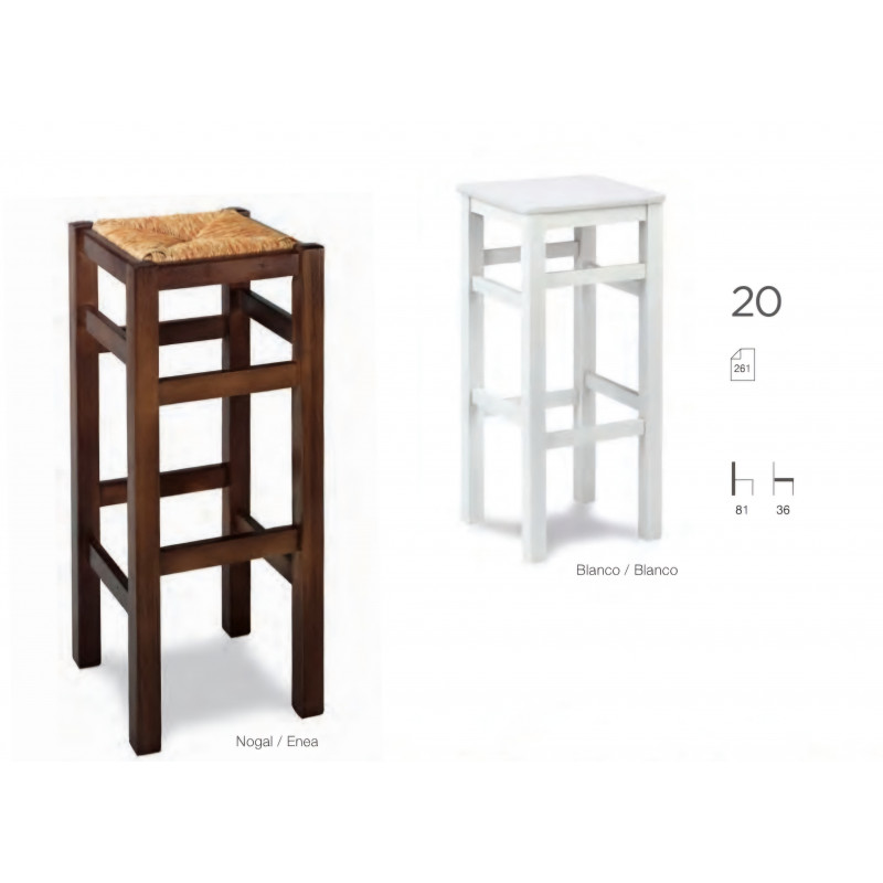 TABURETE ROM 20 MADERA - ENEA