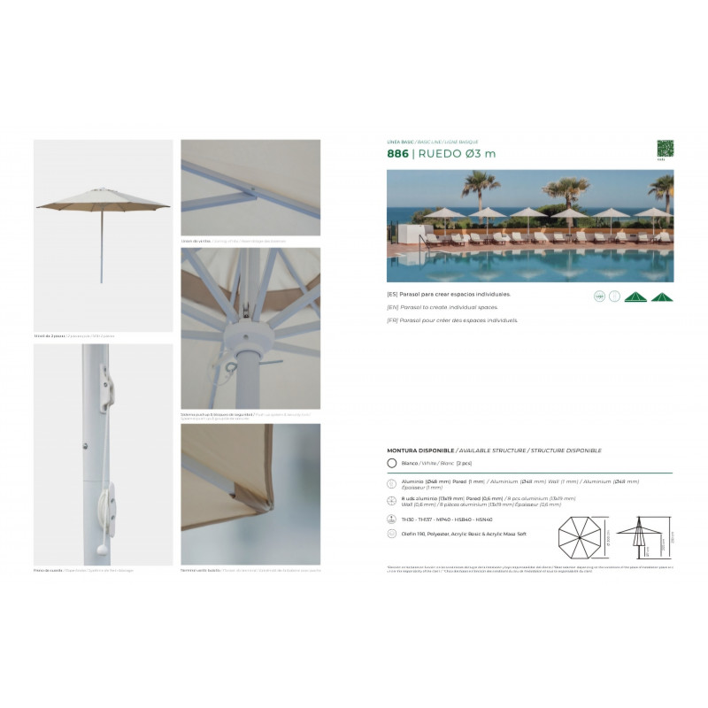 copy of DAYBED MYKONOS C/ TAP. SUNPROOF