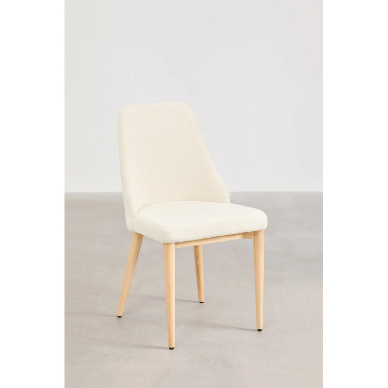 LEIDEN MADERA TELA BORREGUITO