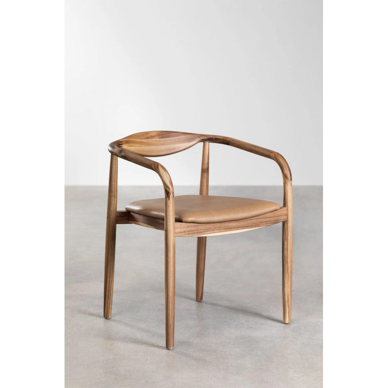 MALLORY POLIPIEL CAMEL-MARRÓN ACACIA