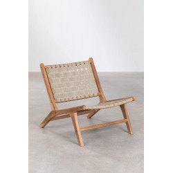 DIAMA MADERA DE TECA MARRÓN TRIGO