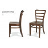 SILLA SACRAMENTO MADERA HAYA BARNIZADA NOGAL