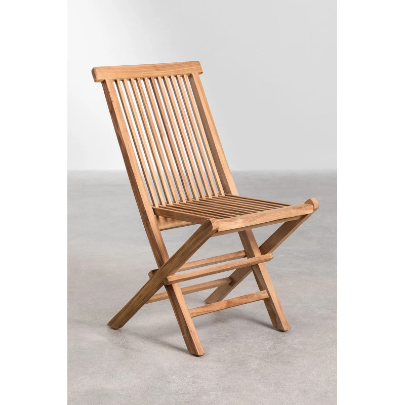 PIRA MADERA DE TECA PLEGABLE