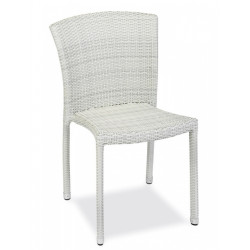 SILLA 104 ALM RATÁN SINTÉTICO BLANCO