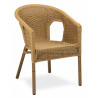 SILLÓN 283 ALM IMITACIÓN RATÁN MIEL