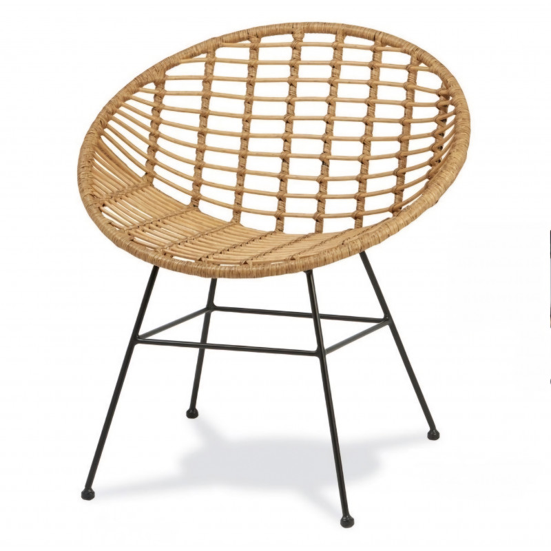 SILLÓN 2222 RATÁN SINTÉTICO NATURAL
