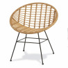 SILLÓN 2222 RATÁN SINTÉTICO NATURAL