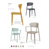 SILLA AIRE 1 Y SILLÓN AIRE 2 POLIPROPILENO