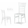 SILLA TIFFANY POLIPROPILENO BLANCA