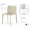 SILLA V1 KES Y SILLÓN V2 KES POLIPROPILENO