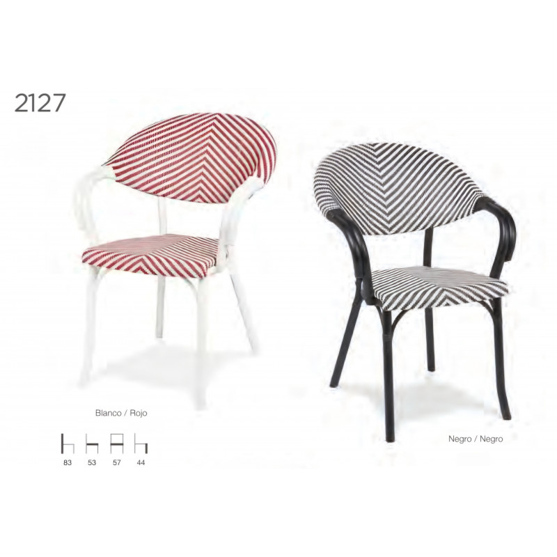 SILLÓN 2117 ESTRUCTURA POLIPROPILENO TEXTILINE